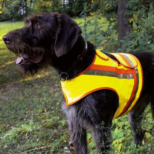 Akah Hunde Reflektorweste gelb 